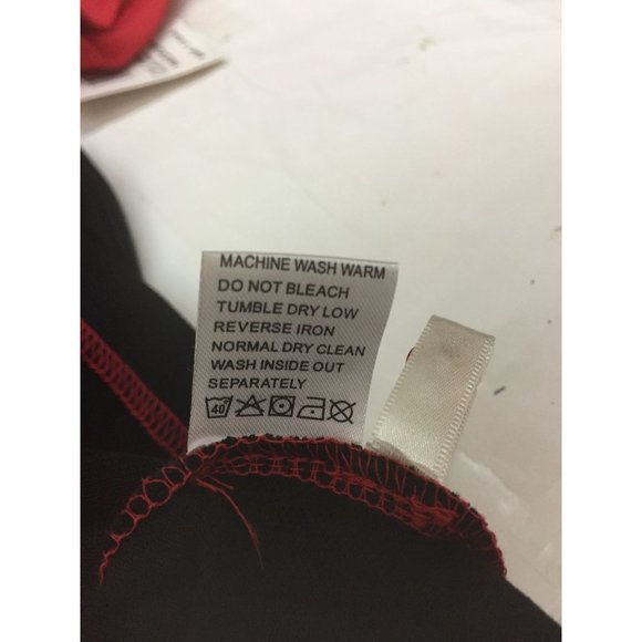 Men Truth Substance Common Sense Red Black Short Sleeve Polo shirt Size Medium - Picture 11 of 12